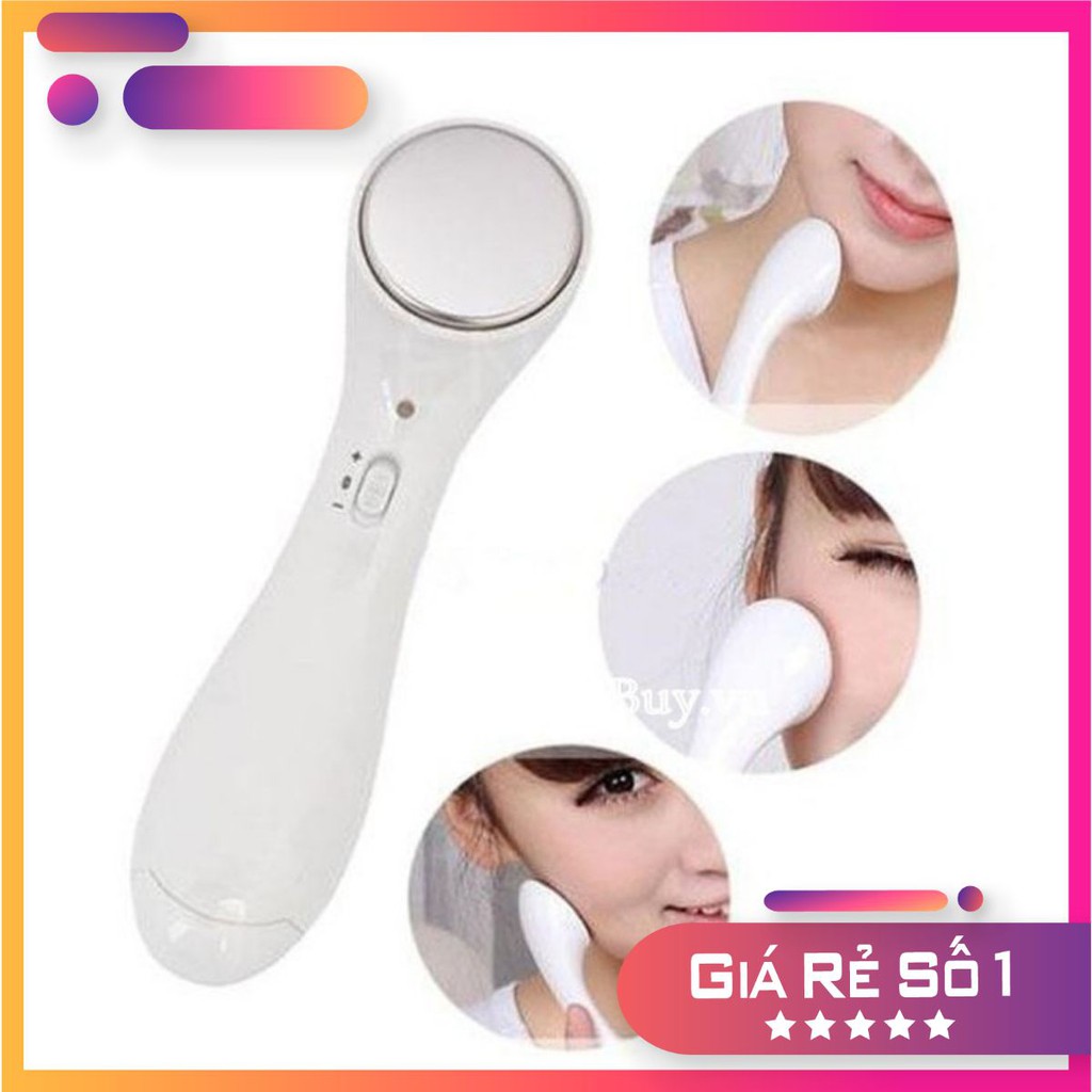 Máy massage mặt ION giúp trắng da, thẩm thấu hiệu quả tinh chất