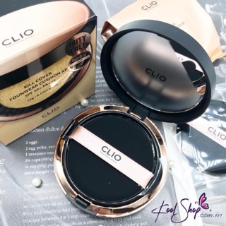 Phấn nước Clio Kill cover Founwear waterkill cushion