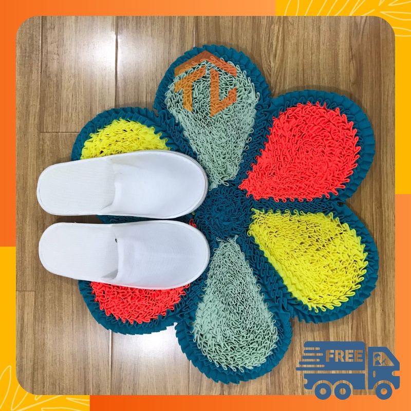 THẢM LAU CHÂN HANDMADE HOẠ TIẾT DỄ THƯƠNG