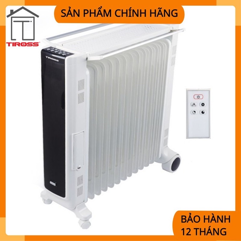 MÁY SƯỞI DẦU TIROSS 9, 11, 13, 15 thanh TS9213 | TS9215 | TS9218 (Hàng chính hãng - BH 12 tháng)