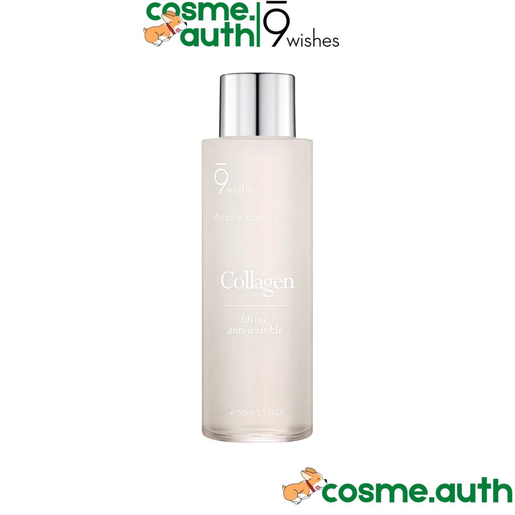 Tinh Chất Cấp Ẩm, Giảm Nếp Nhăn Da 9 Wishes - 9Wishes Collagen Ampule Essence - Hàn Quốc