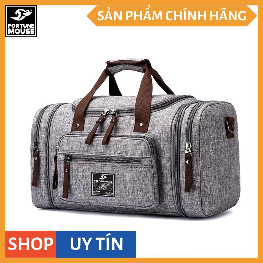 [MUA 1 TẶNG 1] Túi xách du lịch cỡ lớn 8642 TẶNG túi đeo hông , túi đeo ngực thời trang Fortune Mouse KQ195 | BigBuy360 - bigbuy360.vn