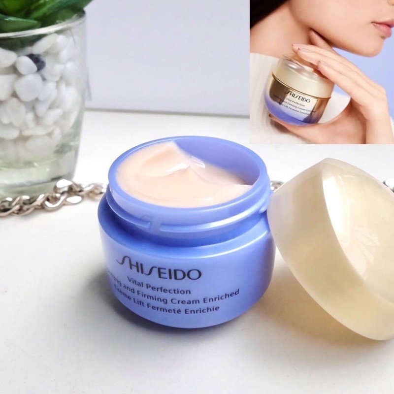 Kem dưỡng Shiseido Vital-Perfection Uplifting and Firming Cream / Enriched ( sample 15ml )