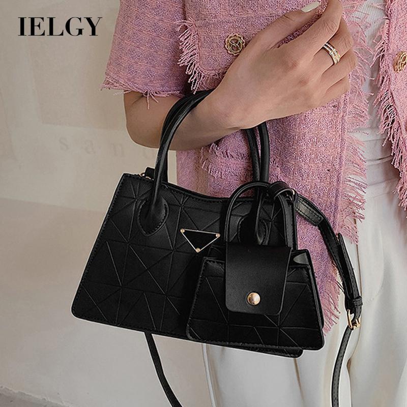 Túi đeo chéo IELGY cỡ vuông nhỏ dễ phối đồ thời trang cho mẹ và bé