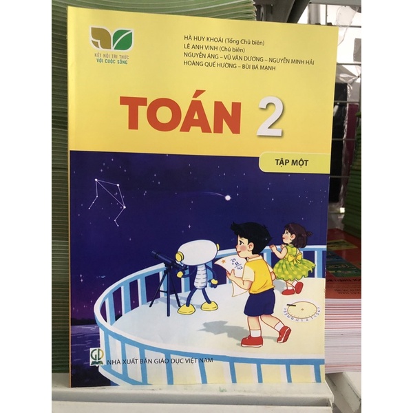 toán lớp 2 tập 1 + bao + bút chì 2b (Kết nối tri thức)