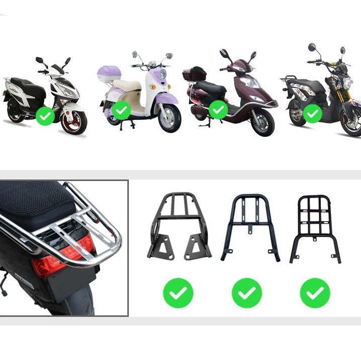 [Hàng Sẵn]Thùng Đựng Đồ Gắn Đuôi Xe Máy, Xe Điện TD04 - Phù hợp cho nhiều dòng xe