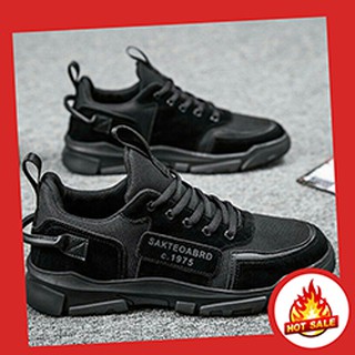 giày thể thao sneaker nam phối vải Kaki mẫu mới