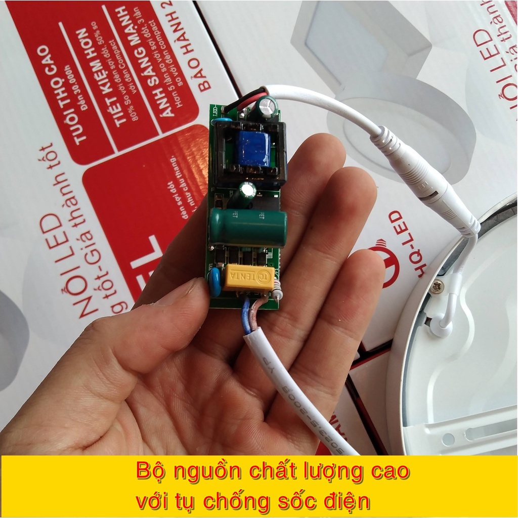 Đèn LED Ốp trần 18w VHQ siêu bền, chất lượng cao