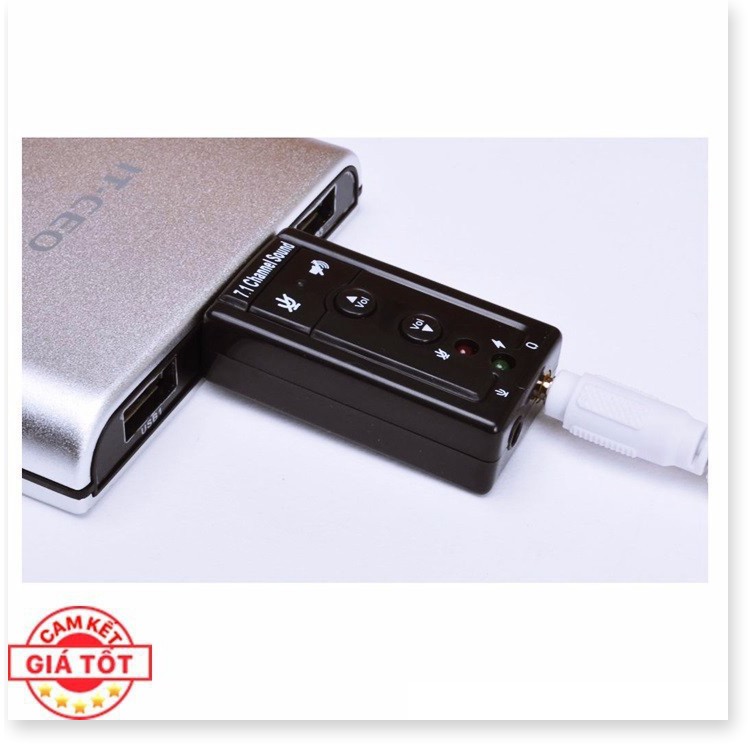 USB Ra Sound 3D 7.1 Âm Thanh Chuẩn