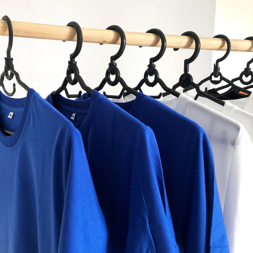 Áo Thun Cổ Tròn Trơn Vải Cotton Phom Rộng Cho Nam Và Nữ Phong Cách Thể Thao Unisex