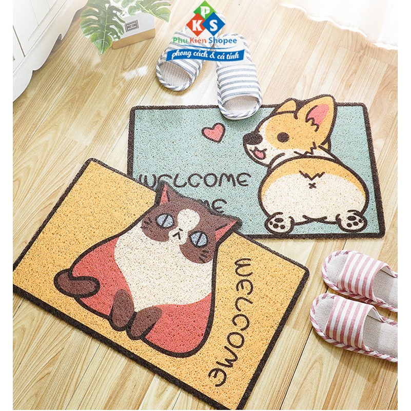 Thảm trải sàn nhà cute, Thảm trải nhà thiết kế mới, Kích thước 40x60