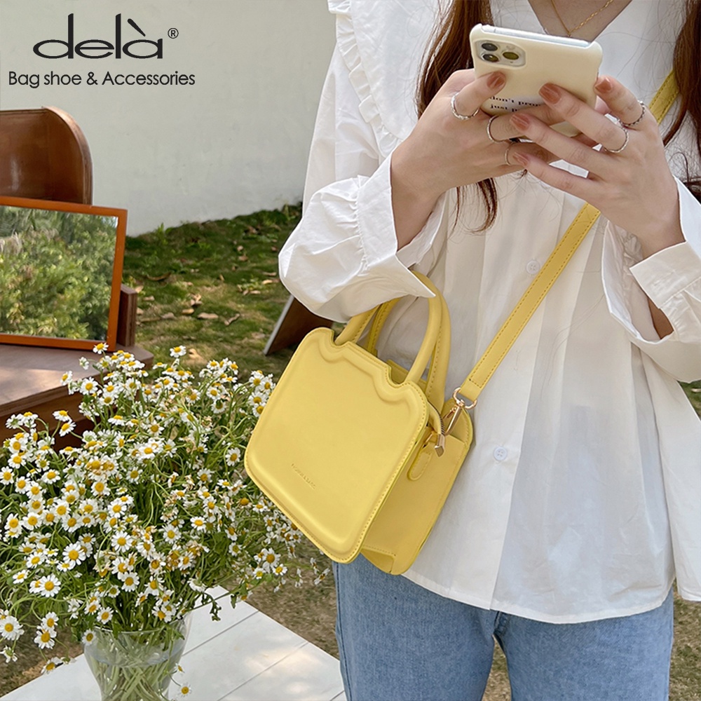 Dela Túi Đeo Vai Hình Vuông Cỡ Nhỏ Kiểu Thời Trang Cho Nữ