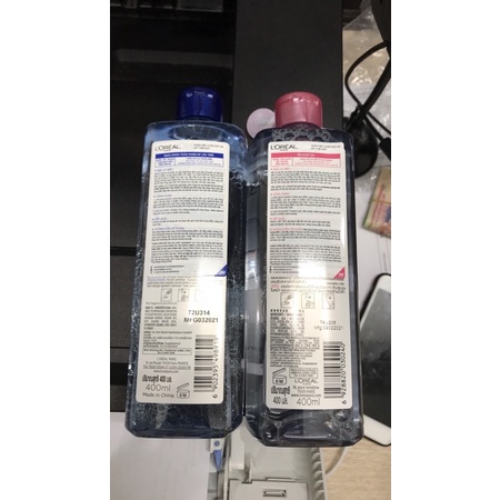 Nước tẩy trang Loreal - L'Oreal Paris 3-in-1 Micellar Water 400ml - AILEE COSMETIC - S15 | BigBuy360 - bigbuy360.vn