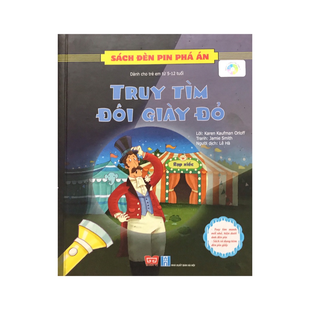 Sách - Truy tìm đôi giày đỏ ( sách đèn pin phá án ) ( Đinh Tị )