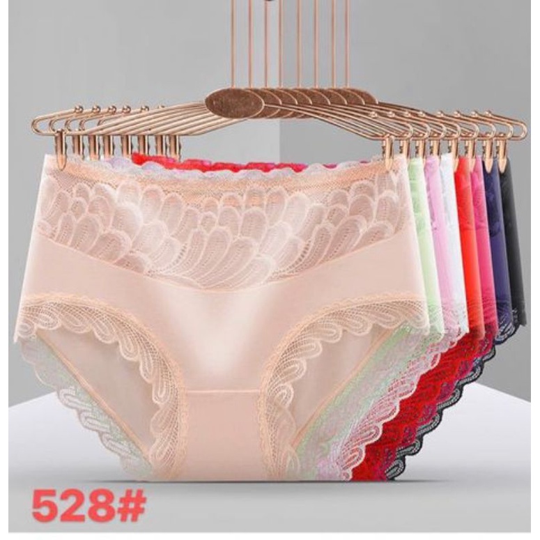 Sỉ 10 Quần lót ren kháng khuẩn cạp cao gen bụng | BigBuy360 - bigbuy360.vn