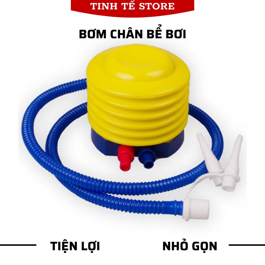 Bơm Bóng Bay, Bơm Phao Bơi, Bơm Hơi Bể Bơi Dẫm Chân Đa Năng