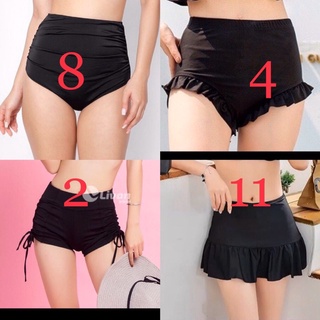 Quần bơi váy bơi bikini nữ lẻ nhiều mẫu màu đen EVA SHOP QLVL