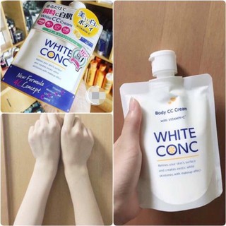 Sữa dưỡng thể trắng da White ConC 200g