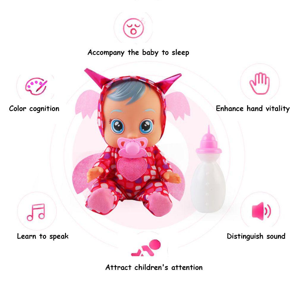 BEBETTERM Búp Bê 3D 8Inch / 10Inch Xinh Xắn Đáng Yêu