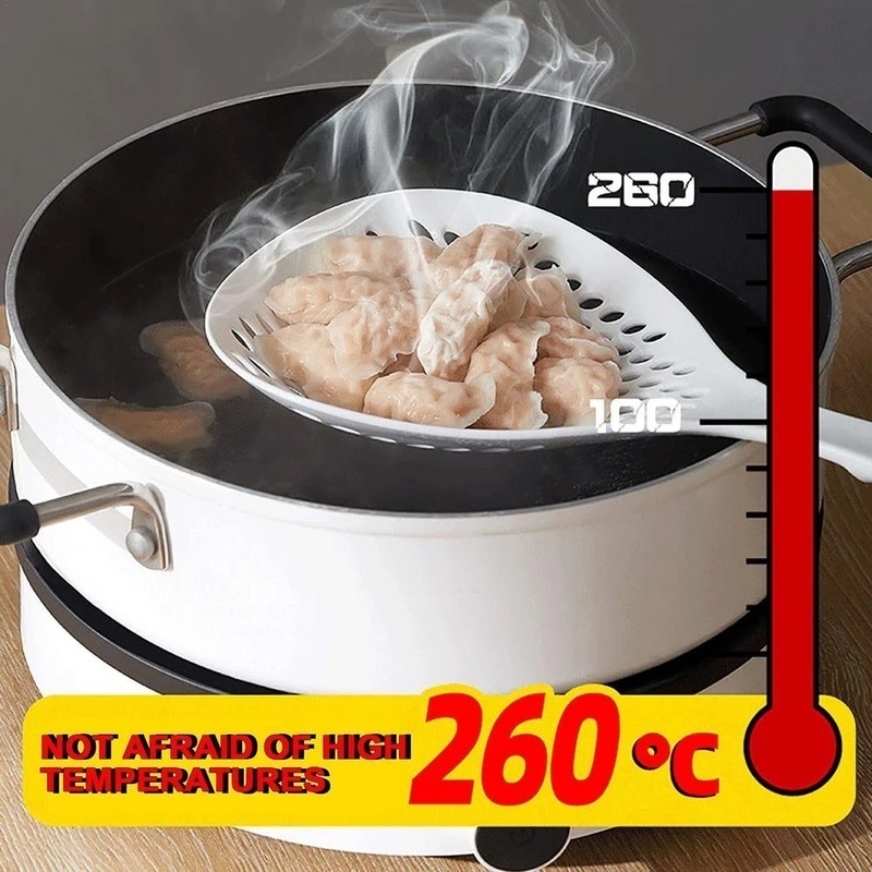 1 Muỗng Lọc Vớt Mì Cỡ Lớn Không Biến Dạng Chịu Nhiệt Độ Cao Tiện Dụng