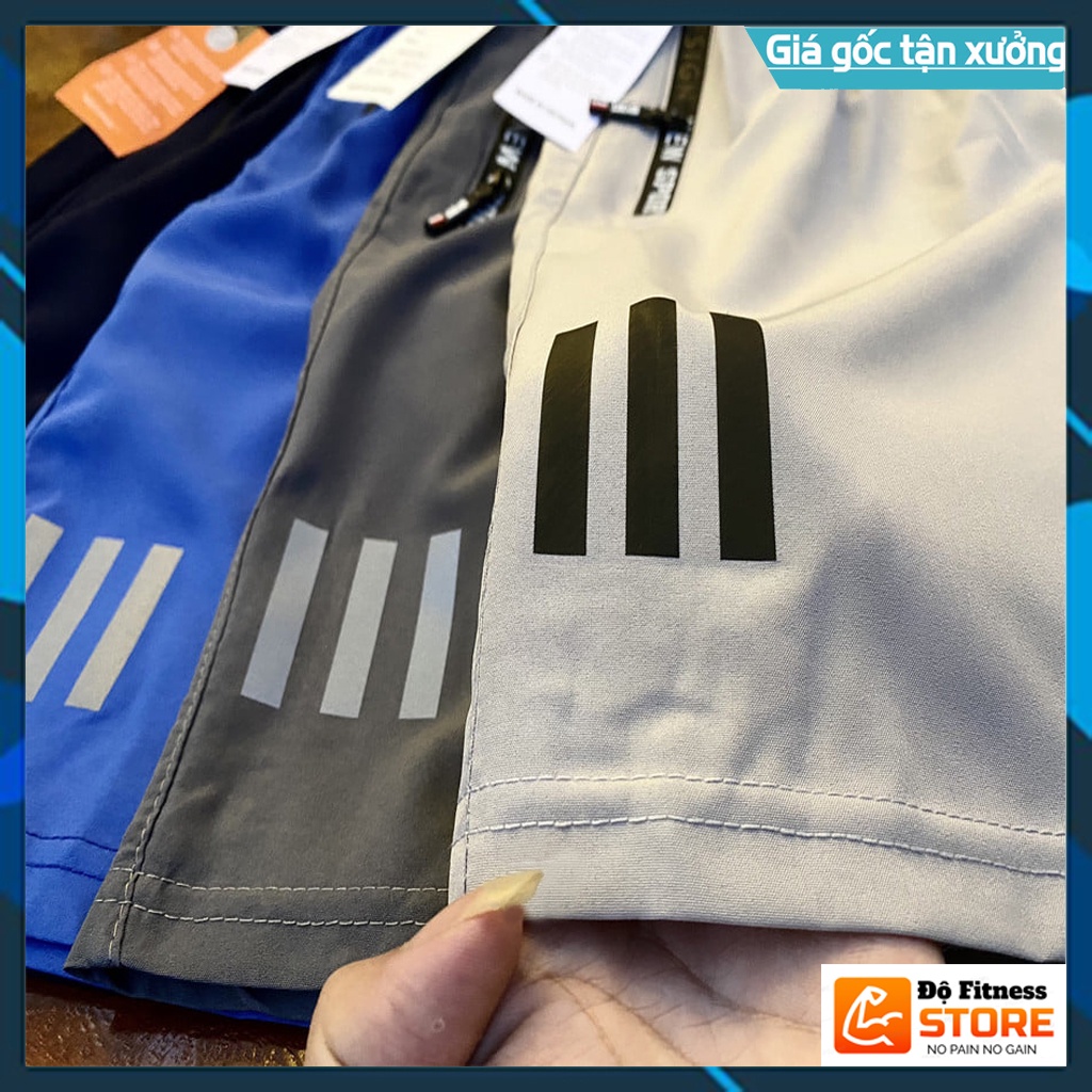 Quần Đùi Nam, Quần Short Thể Thao, Co Giãn Nhẹ 4 Chiều, Mặc Thoải Mái, Mềm Mịn, Thoáng Mát, Không Phai Xù