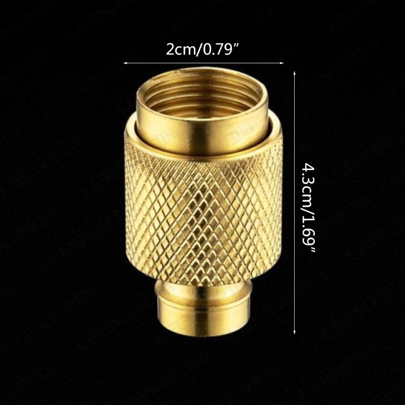 Đầu Nối Ống Nước Tưới Cây Bằng Đồng Thau Dạng Xoay Số 3 4