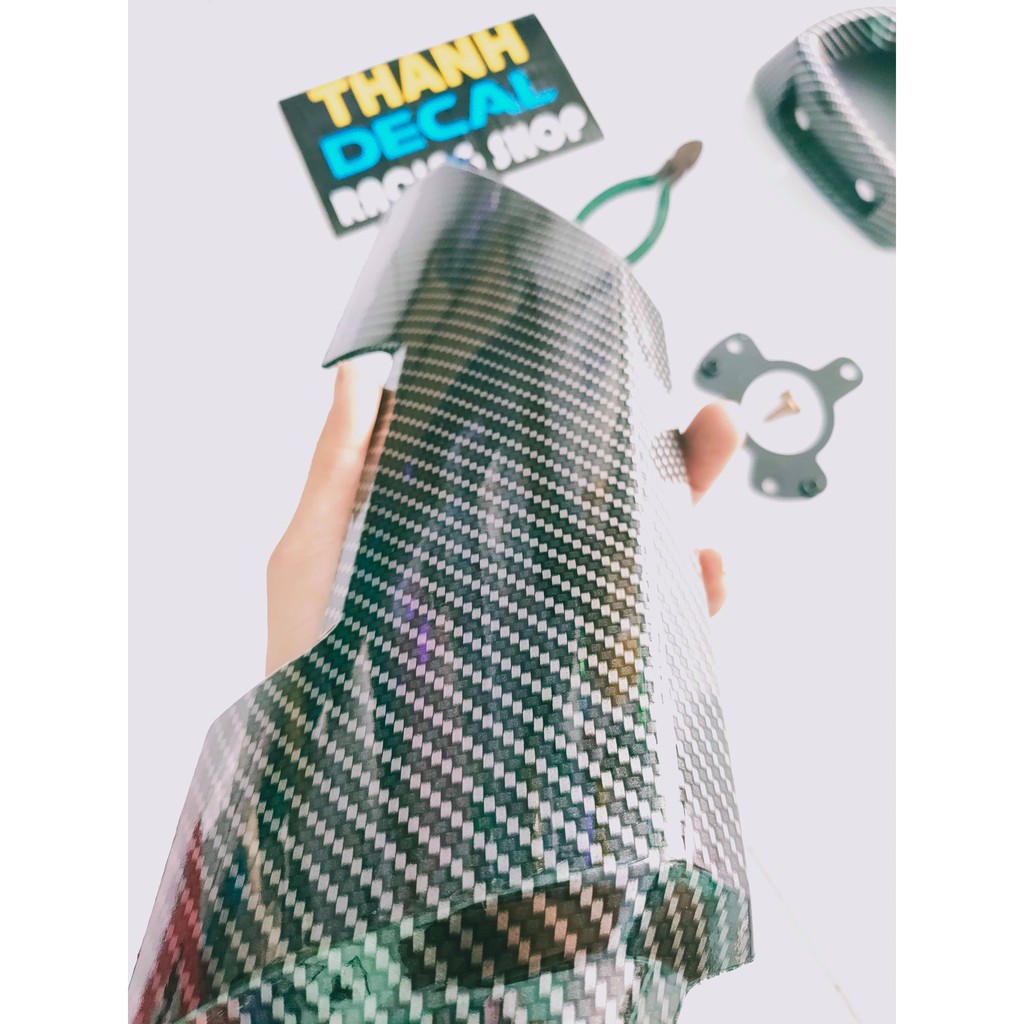 Ốp pô cacbon  cho winer X lắp full pass và ốc ...