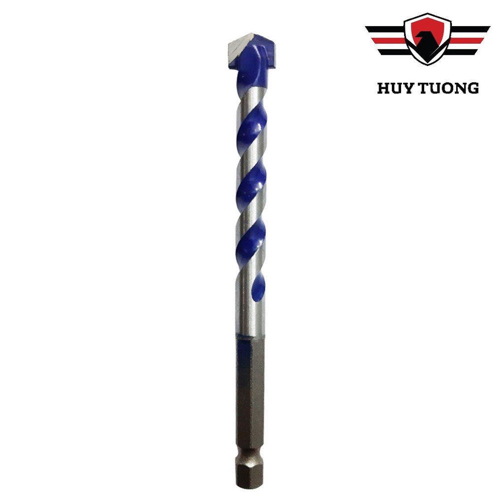 Bộ 1 mũi khoan bê tông chuôi lục giác 6 cạnh 6mm, 8mm, 10mm cao cấp - Huy Tưởng