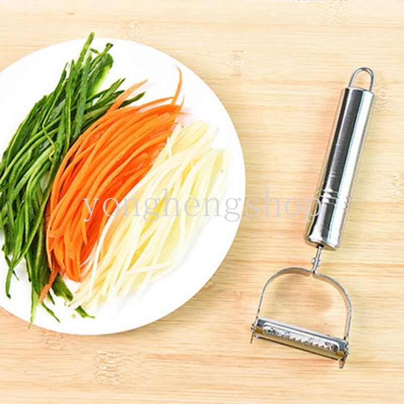 Dụng Cụ Gọt Vỏ Rau Củ Quả Đa Năng Bằng Thép Không Gỉ