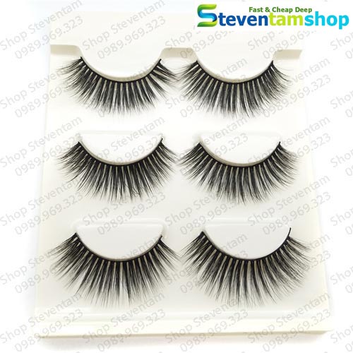 Lông mi chồn 3D số 12