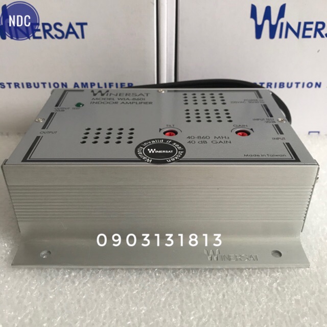 [Đài Loan] Khuếch Đại Truyền Hình Cáp Winersat WIA-860i (WIA-20)