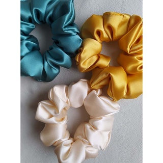 Nee Scrunchies đồ buộc tóc, dây buộc tóc phi lụa satin êm mịn