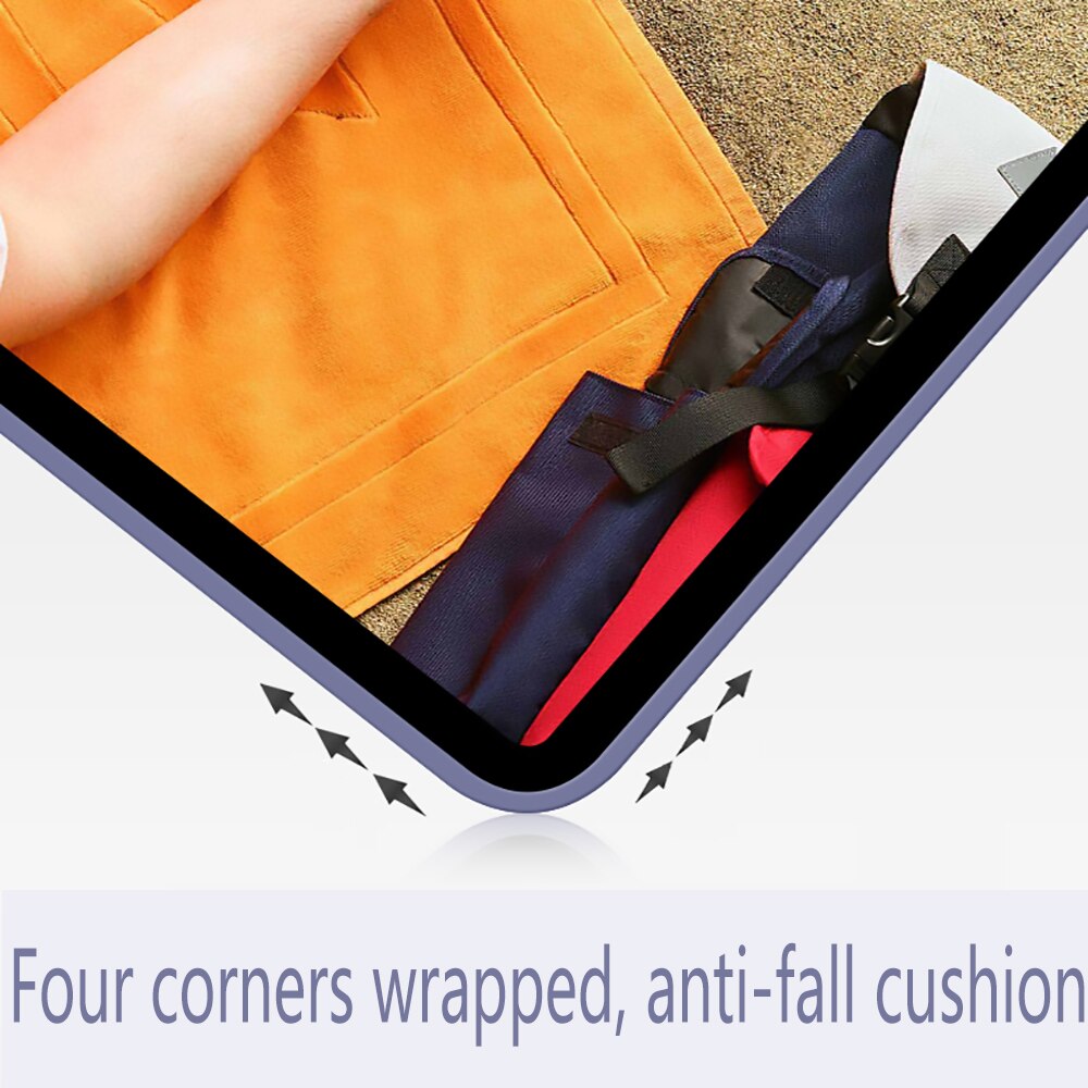 Ốp máy tính bảng silicon nắp lật nam châm cho Samsung Galaxy Tab S7 T870 T875 S6 Lite A7 10.4 A 10.1 A7 Lite 8.7 8.0