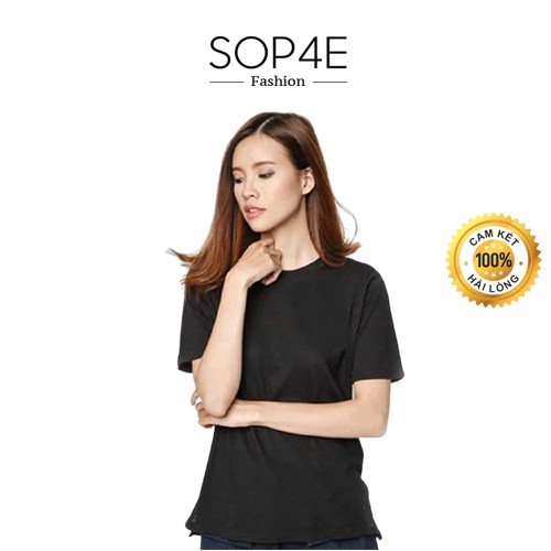 Áo thun nam nữ trơn cổ tròn Unisex NoB Sop4E Fashion | BigBuy360 - bigbuy360.vn