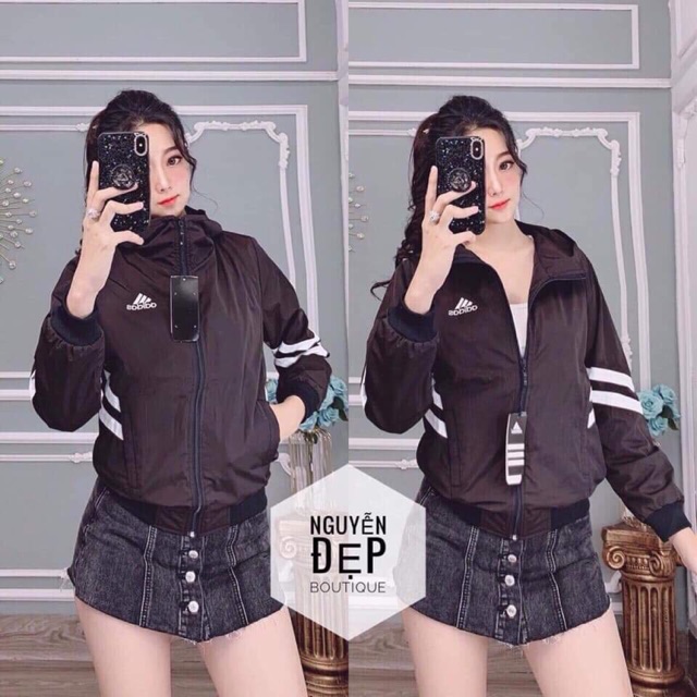 Combo áo khoác gió nữ