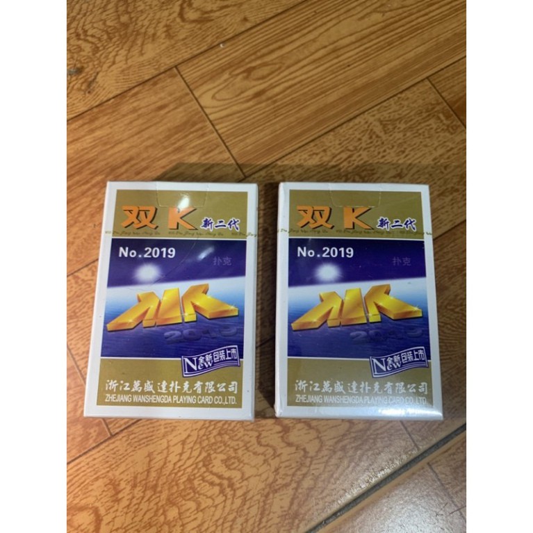 Hộp 10 bộ bài tây 52 lá  hộp trắng