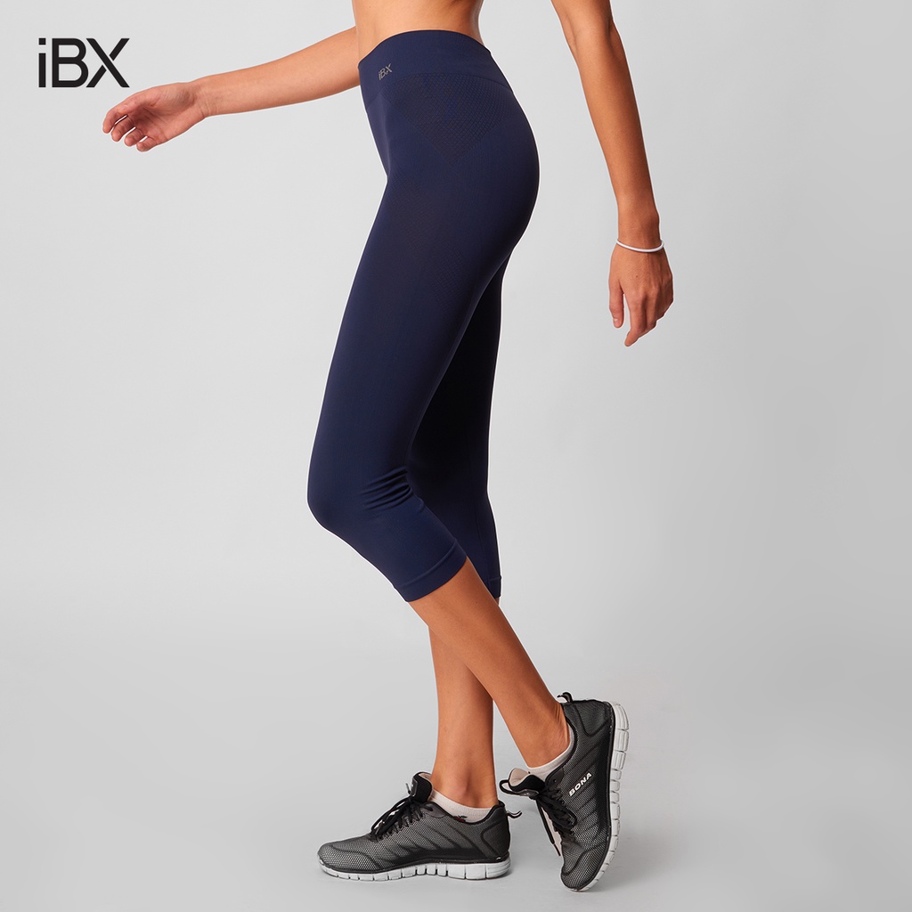 [Tặng mút đệm] Quần thể thao nữ form lửng tập Yoga, Gym IBX IBX057P