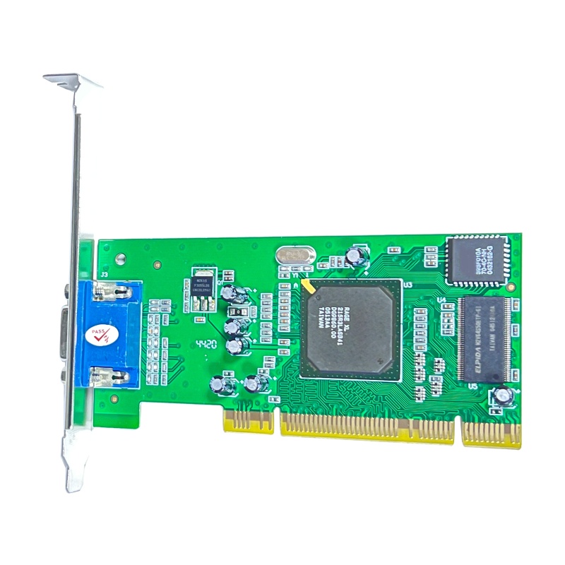 Card Đồ Họa IOR VGA ATI Rage XL 8MB PCI VGA Thẻ