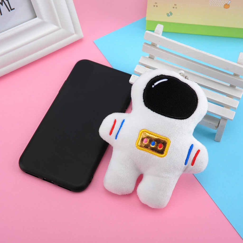 Mặt móc khóa hình phi hành gia nhồi bông đáng yêu