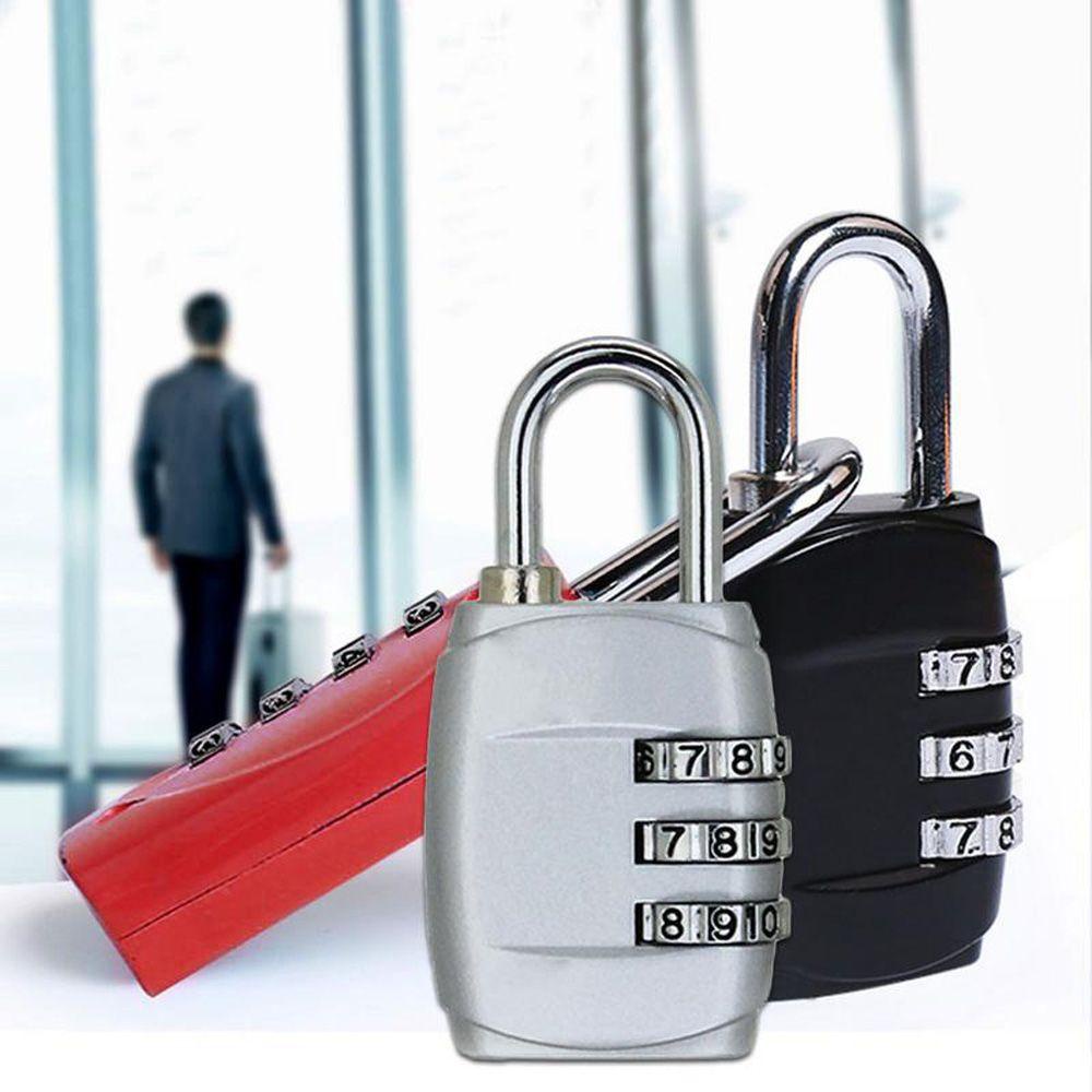 MIQUEL Ổ Khóa Mật Khẩu Bằng Hợp Kim Nhôm Cho Vali / Tủ Chén