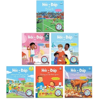 Sách - Bộ 6 Cuốn Hỏi - Đáp (Dành Cho Trẻ Em Từ 5 Tuổi Trở Lên)