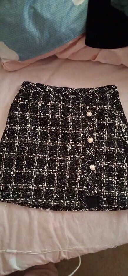 [Order 7-10 ngày] Chân váy dạ tweed đính cườm (Kèm ảnh thật) | BigBuy360 - bigbuy360.vn