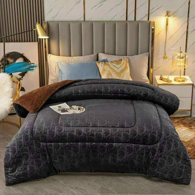 ☃chăn lông thỏ ❄siêu cấp DIOR - Christian           Đẳng cấp của năm 2022  kèm  Ảnh thật 100%