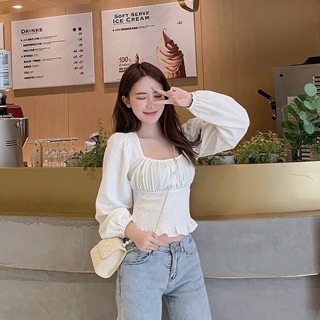 Áo croptop ôm eo