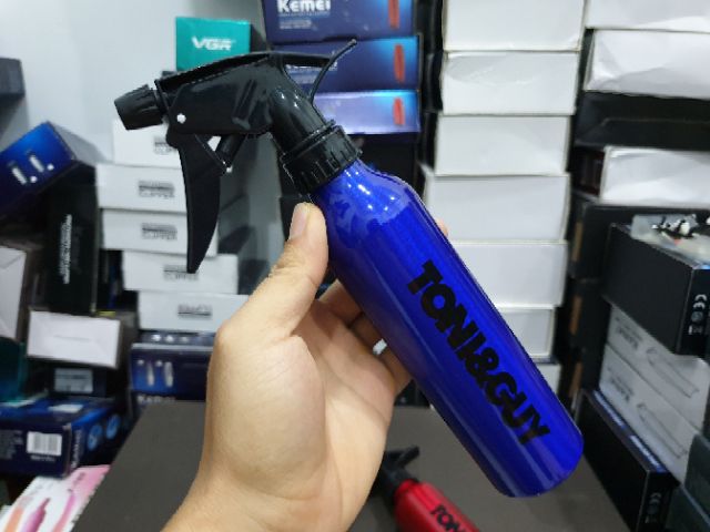 Bình Nhôm Xịt Nước Cắt Tóc Nam Tony&Guy Và H2O Dung Tích 300ml.
