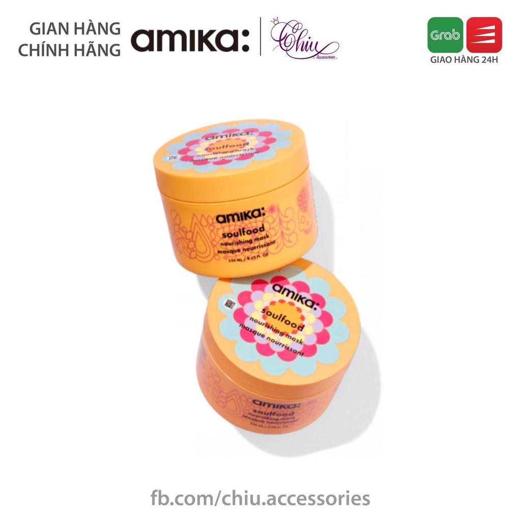 Mặt nạ ủ tóc  Amika SoulFood Nourishin Mask 250ml Fullsize