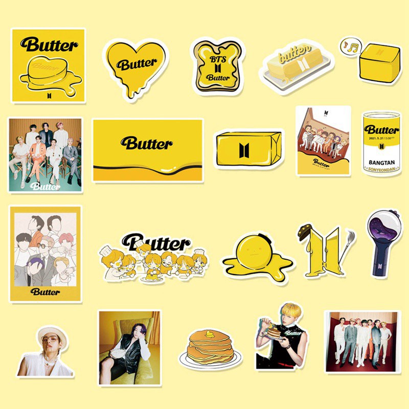 Bộ 100 Miếng Dán Trang Trí Album Mới