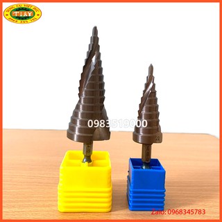 Mũi Khoan Tháp - HSS M35 COBAN Chuôi Lục Giác - Chuyên Sắt, Thép, INox ...