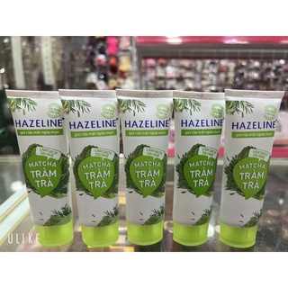 GEL RỬA MẶT HAZELINE  MATCHA -TRÀM TRÀ 50g)