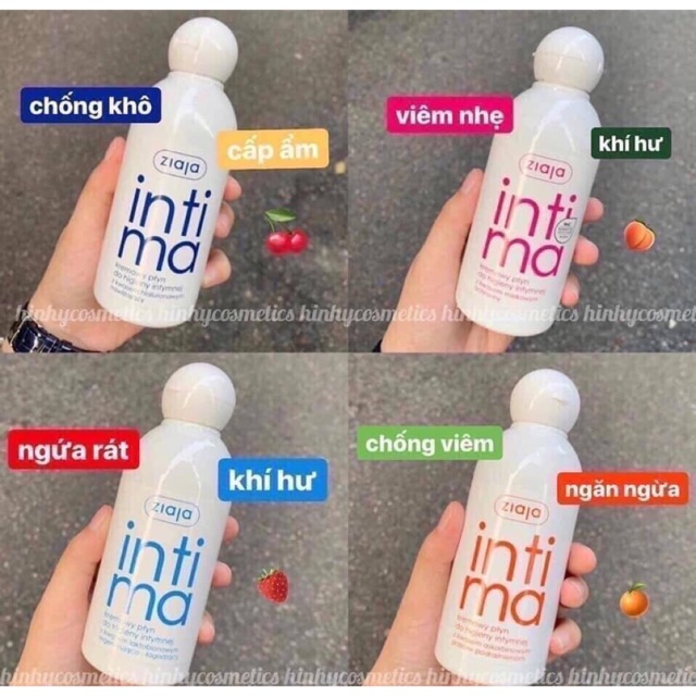 Dung dịch vệ sinh intina